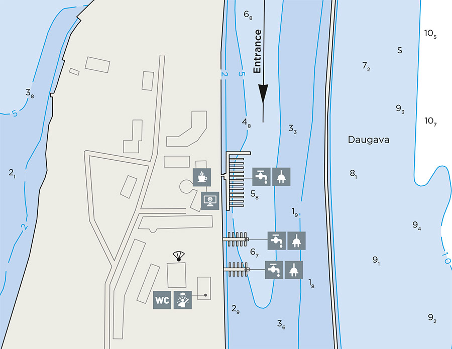 riga sport sailing centre plan