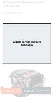Mobile article parade